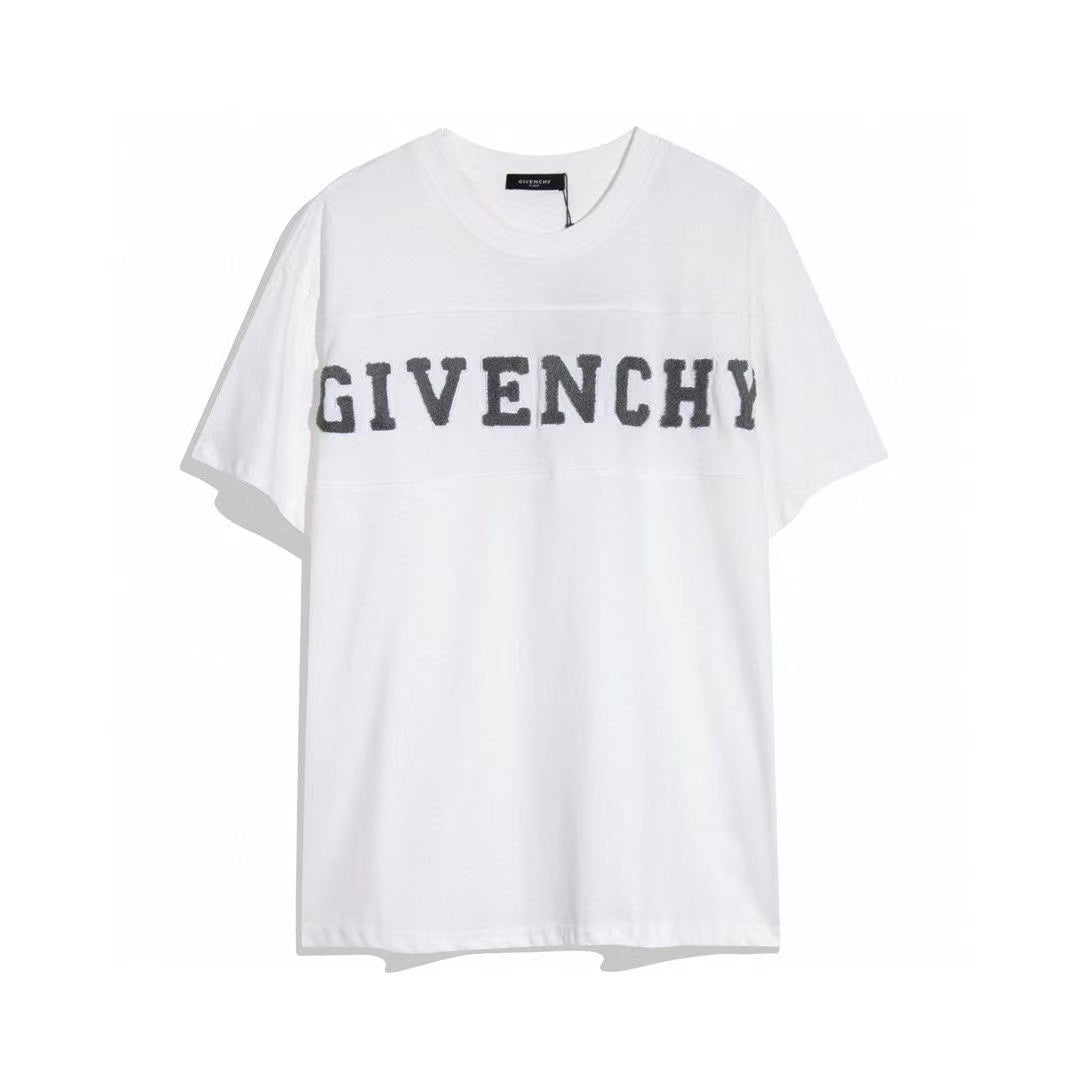 towel embroidered lettering T-shirt