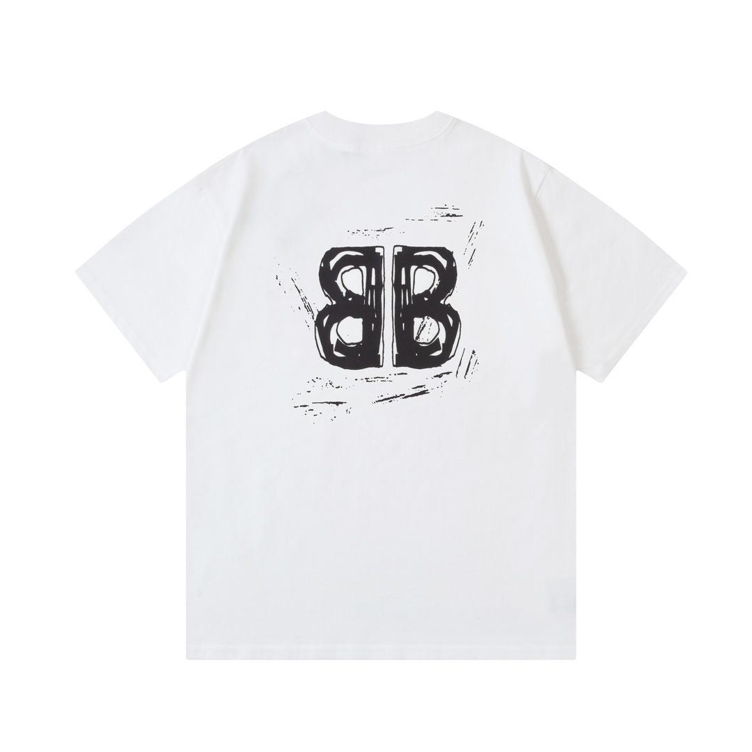 graffiti logo heavy short sleeves(Recommended to match as a set)