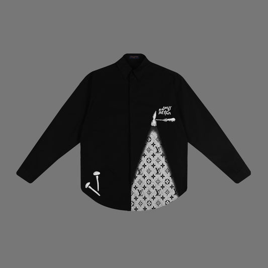 xh-Partially printed jacket