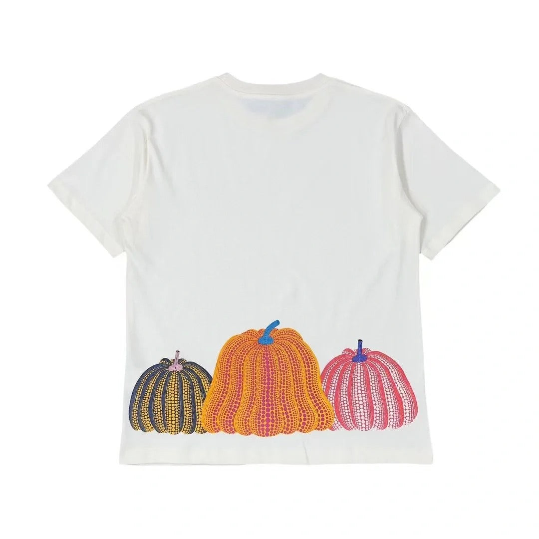 Pumpkin Element Print T-Shirt