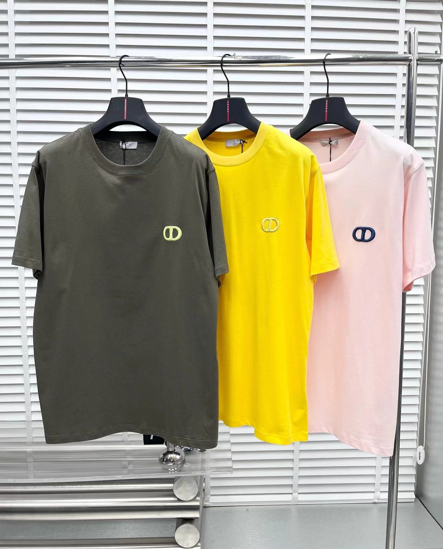 24ss CD 3 Color pure cotton T-shirt