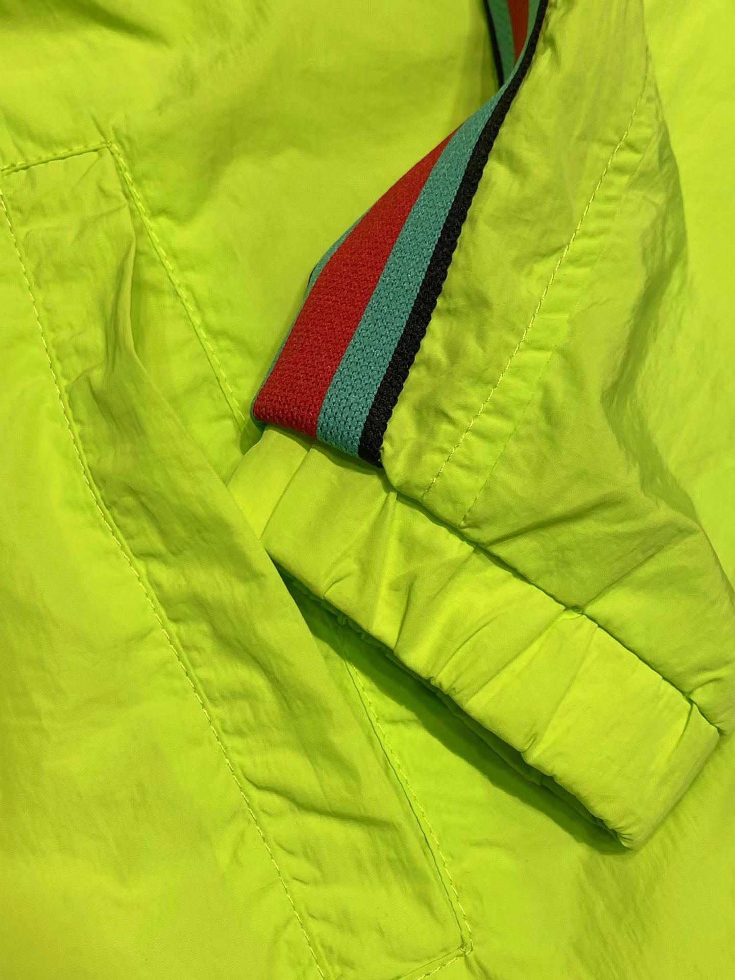 24ss Fluorescent green Best quality sports suit 1:1