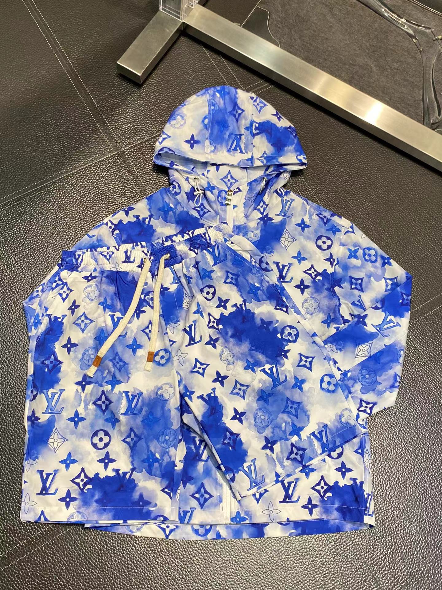 24ss Royal blue Best quality sports suit 1:1