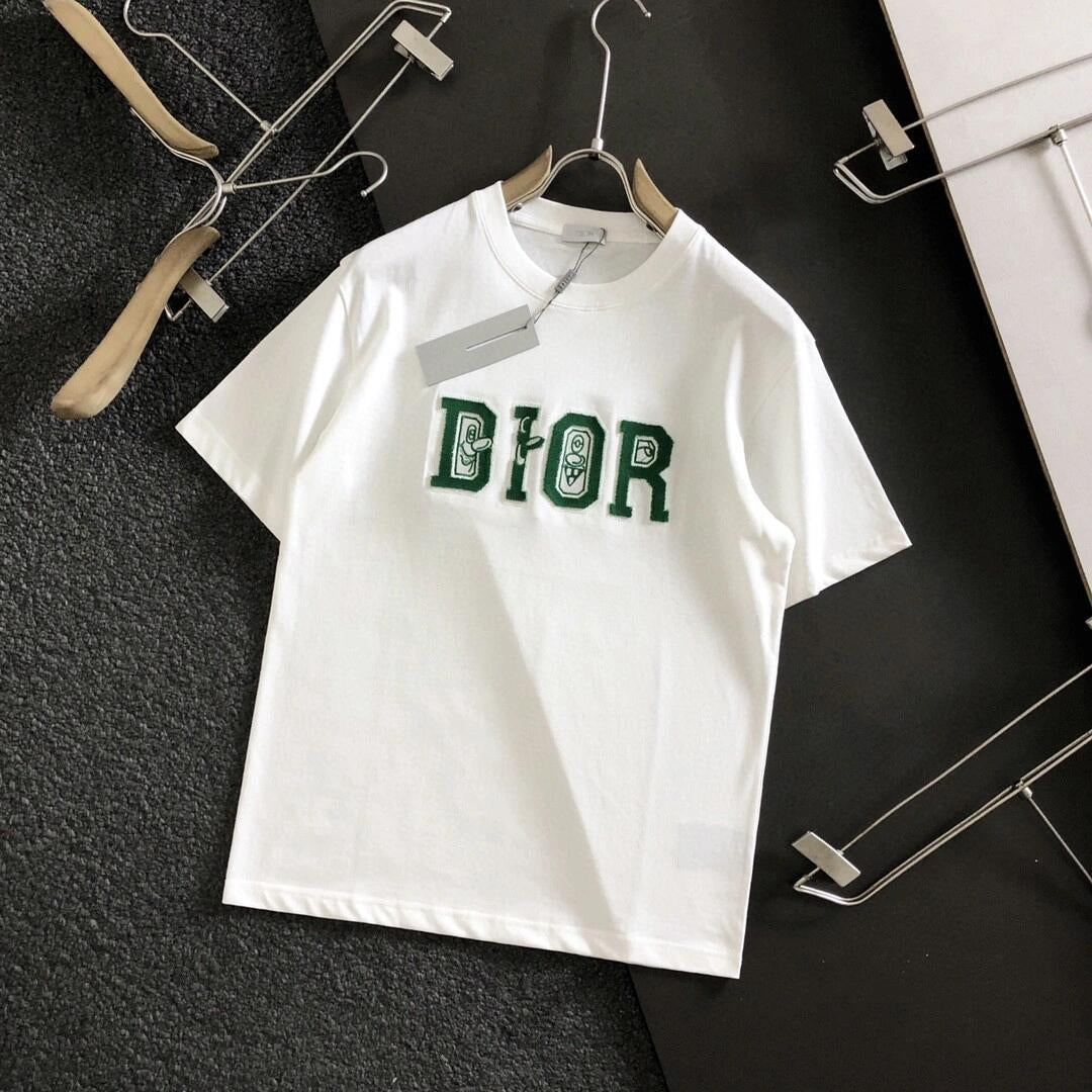 Cartoon elf logo cotton T-shirt