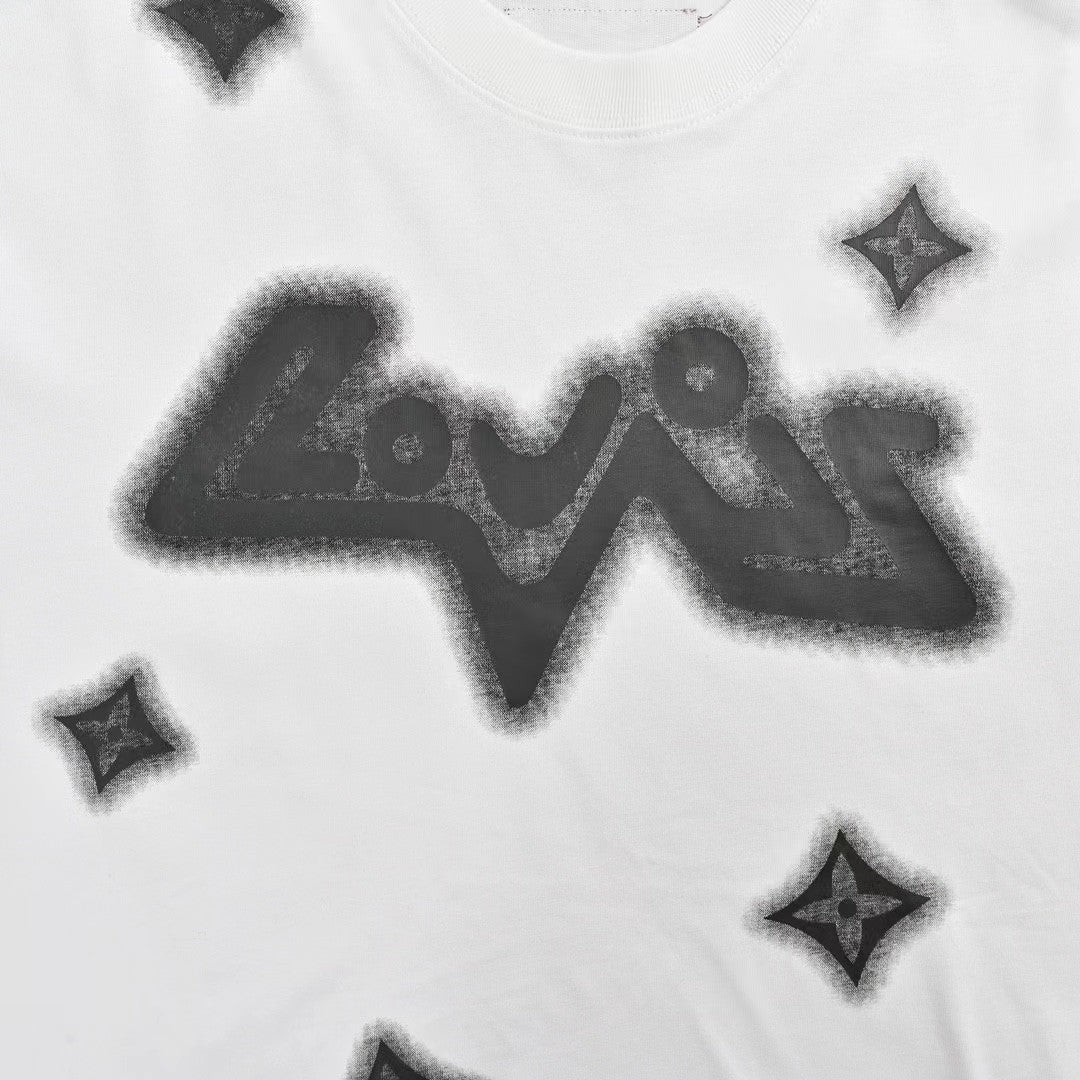 Three-dimensional short-sleeved watermark star embellishment