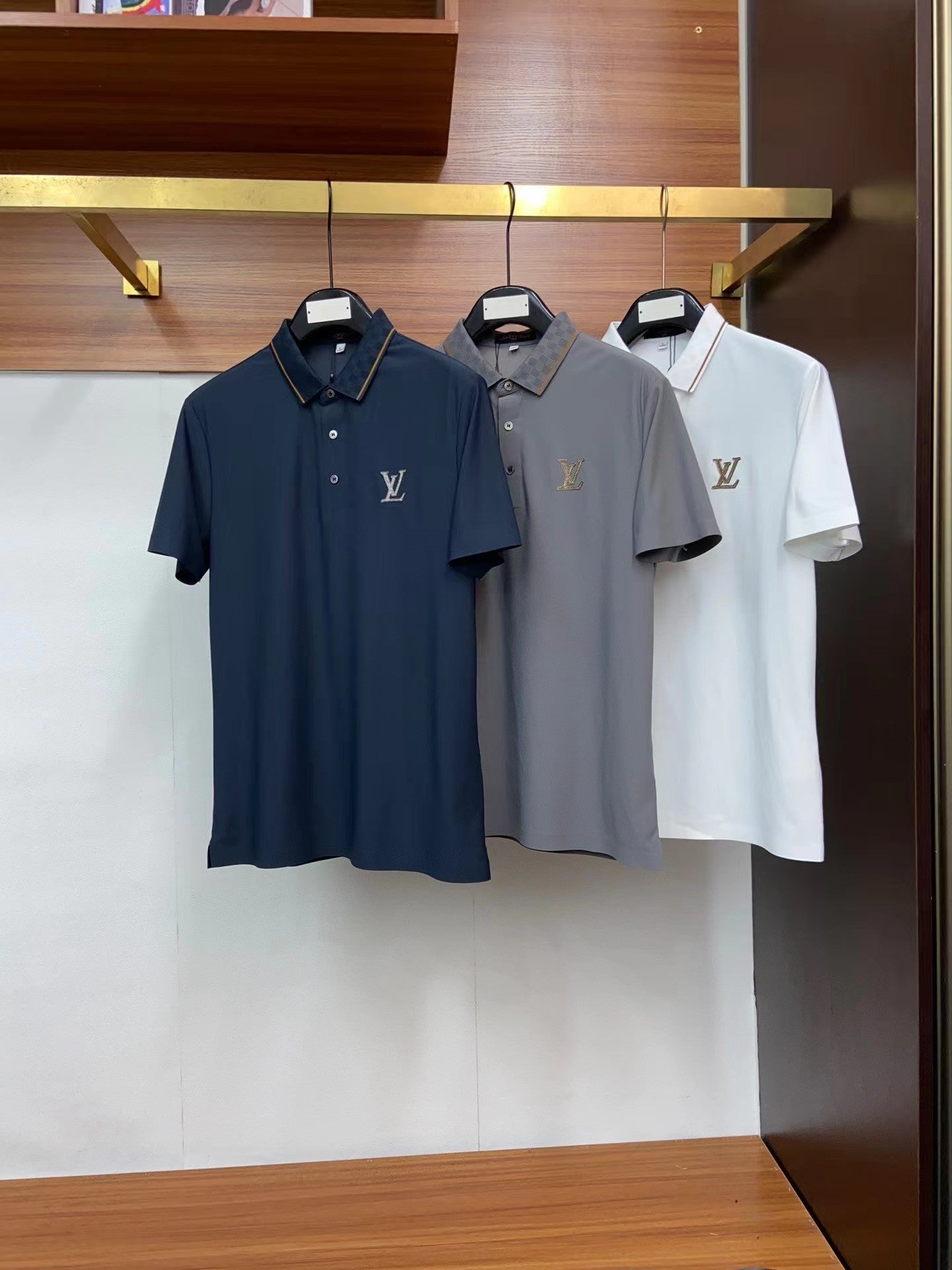 New Simple Short Sleeve Lapel POLO Shirt